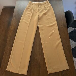 Aritzia Effortless Pants (Sandy Beige)